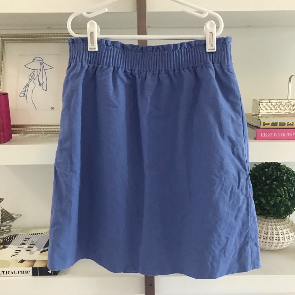 Like New J.Crew Factory Periwinkle Sidewalk Skirt